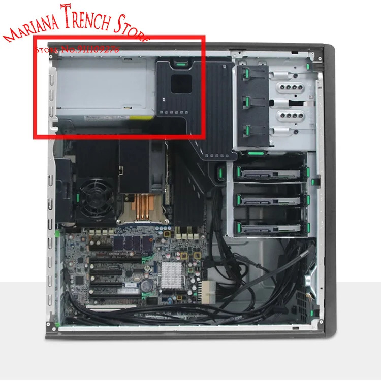 hp호환 Z420 타워 그래픽 워크스테이션전원공급장치 DPS-600UB A 623193-001 600W