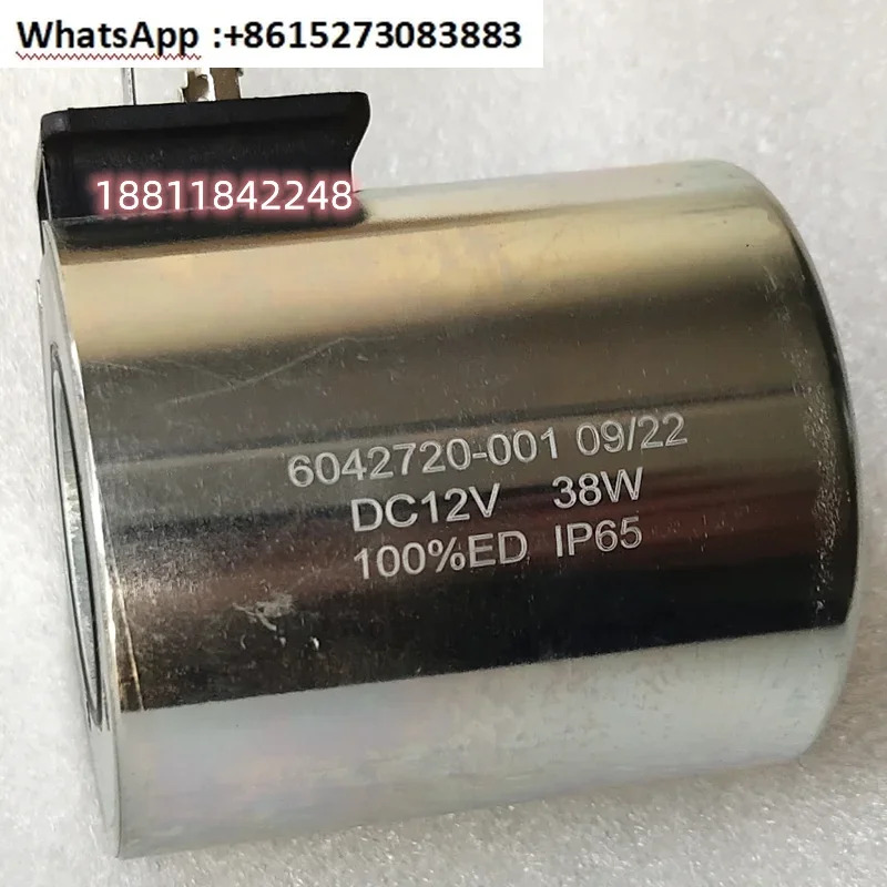 솔레노이드 밸브 코일 펌프 트럭 MDS35 16X53 770-924 6042720-001 DC12V 38W