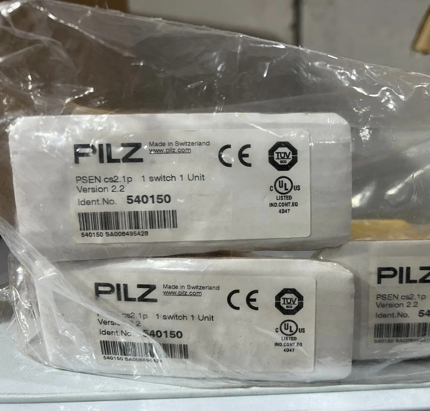 540100 540150/540180 피어스 PILZ 안전 스위치 PSEN Cs2.1p/cs2.1