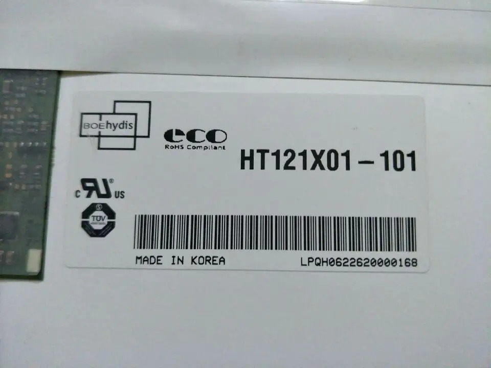 오리지널 LTN121XJ-L07 HT121x01-101 N121X5-L06 X60 X61 화면