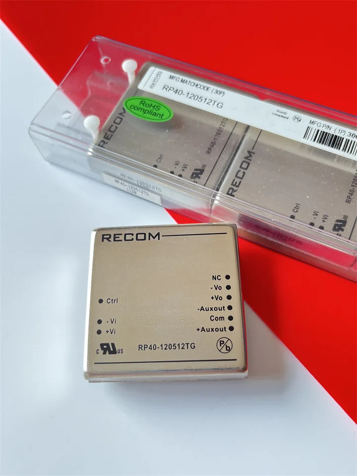 RP40-120512TG RECOM 컨버터 40W 입력 9-18V 출력 5V 12V