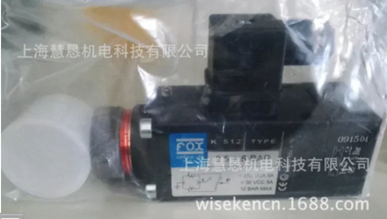 FOX 압력 스위치 K5-K54P K53P K55 K59 K57P K51.2 K51.3