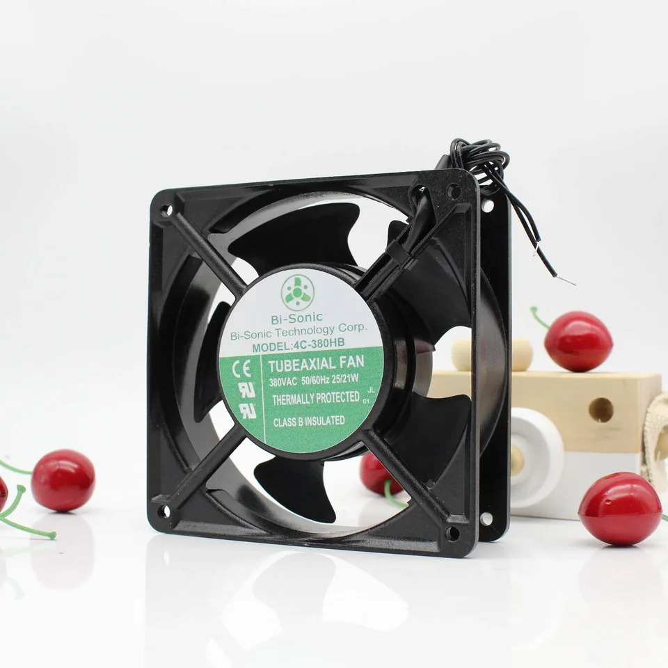 Bi-Sonic 2 와이어 서버 냉각팬 4C-380HB AC 380V 25W mm