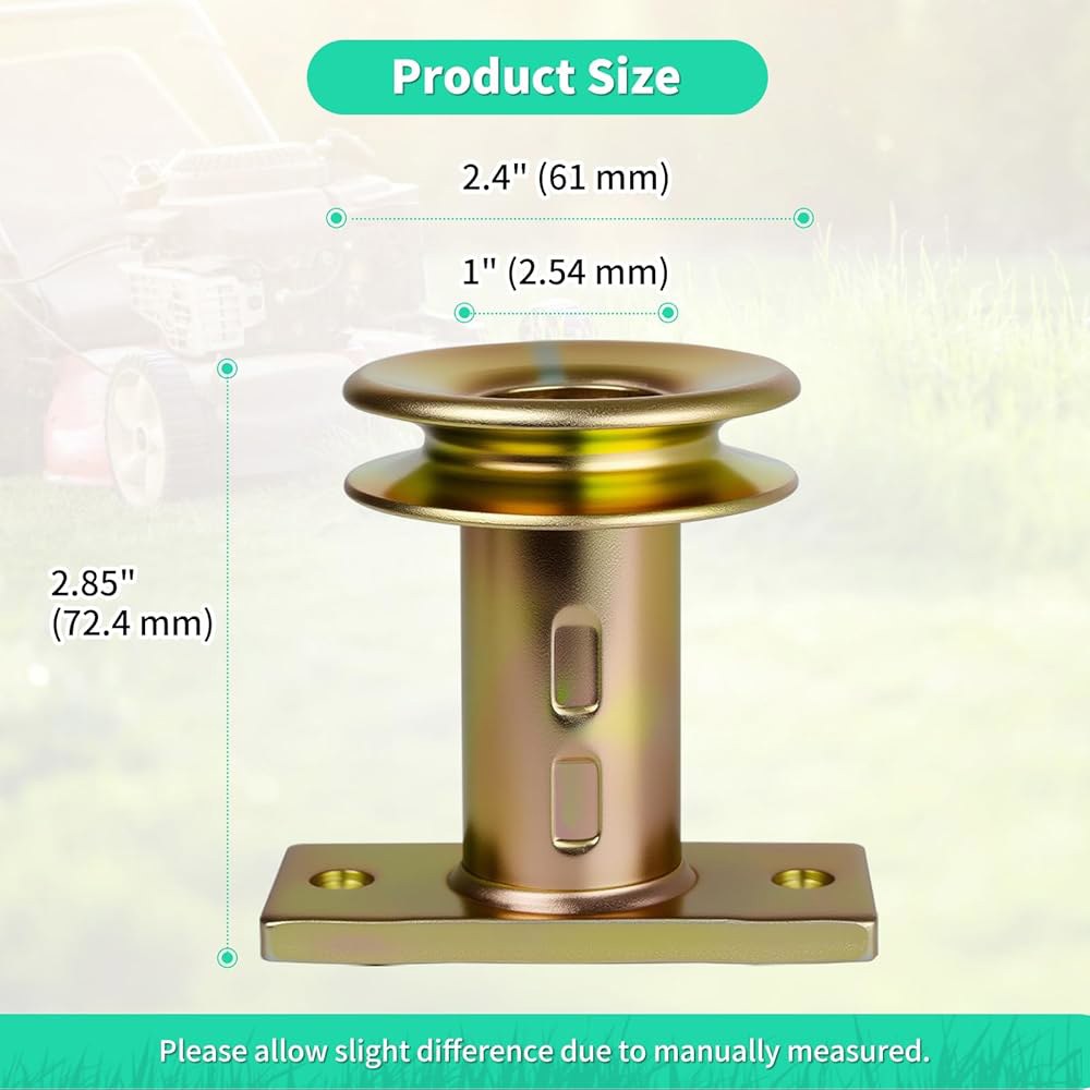 IDEASURE 687-02220 Blade Adapter Assembly Compatible MTD, Cub SC EZ with Craftsman, Cad-et 500EZ Law - 상세 이미지 2