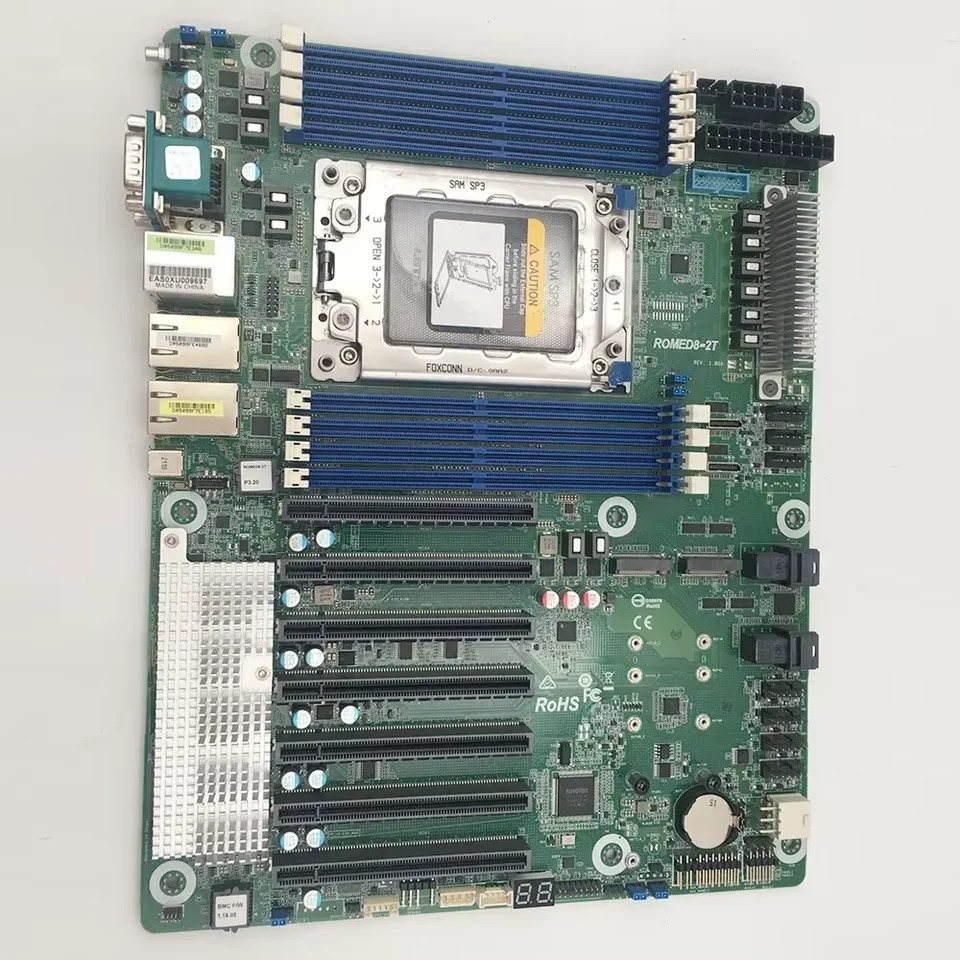 ASRock호환 ROMED8-2T 서버 워크스테이션 마더보드 SP3 LGA4094 DDR4 PCIE 4.0