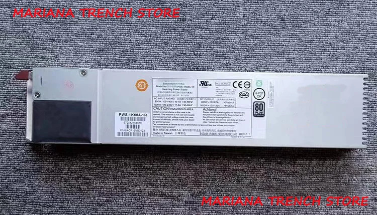 Supermicro 예비 전원공급장치PWS-1K68A-1R 1600W 1U