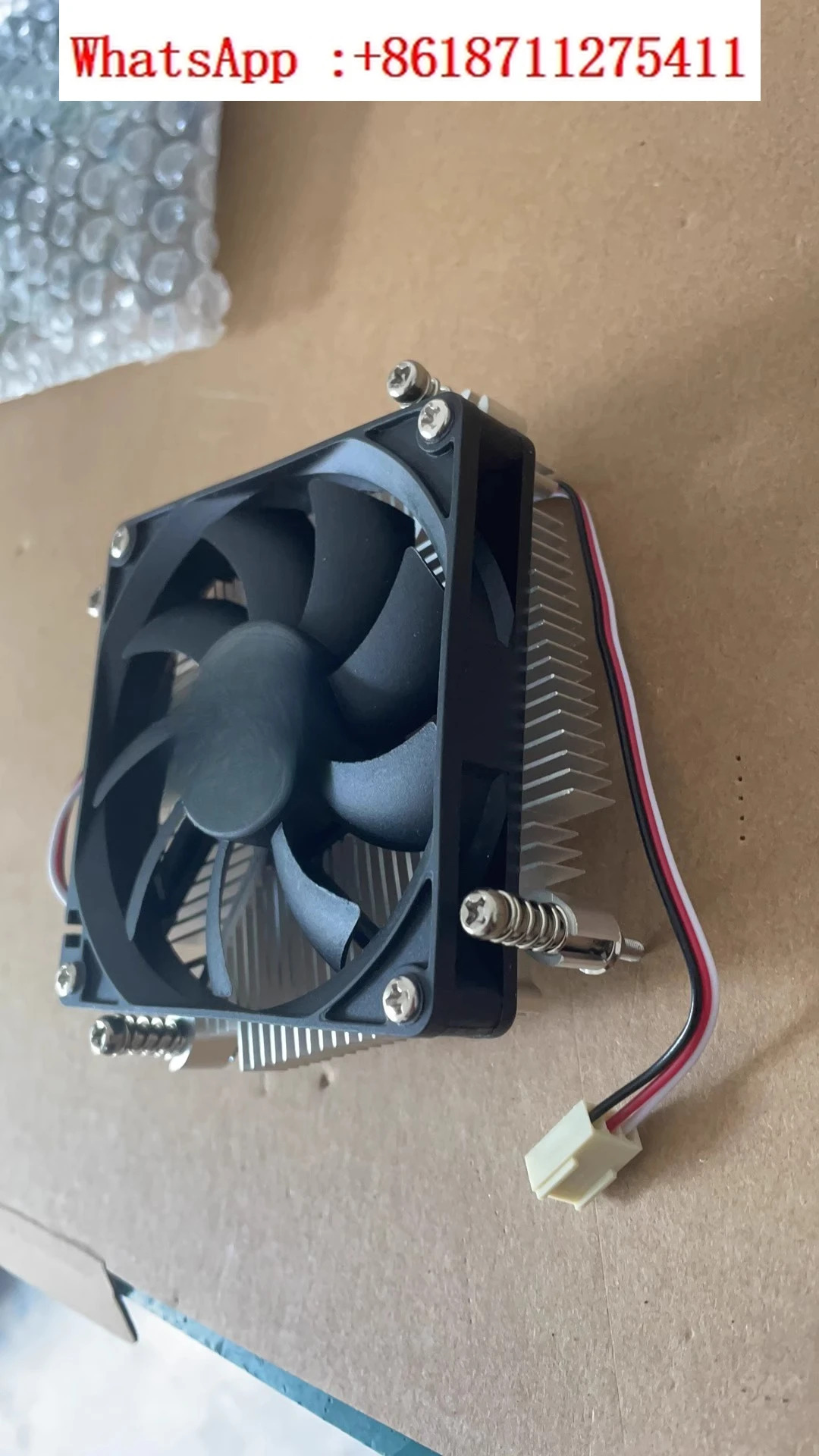 산업제어 컴퓨터 마더보드 CPU 초박형 냉각팬은 775 115X를 지원