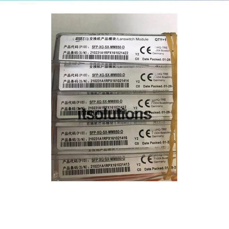 Huasan 모듈 SFP-XG-SX-MM850-D 10G 멀티 모드 변속기 10km 키트 H3C