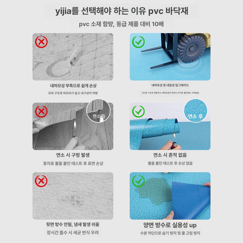 고무 매트 방한 덮개 미끄럼방지 탄성 깔판 패드 - 상세 이미지 3
