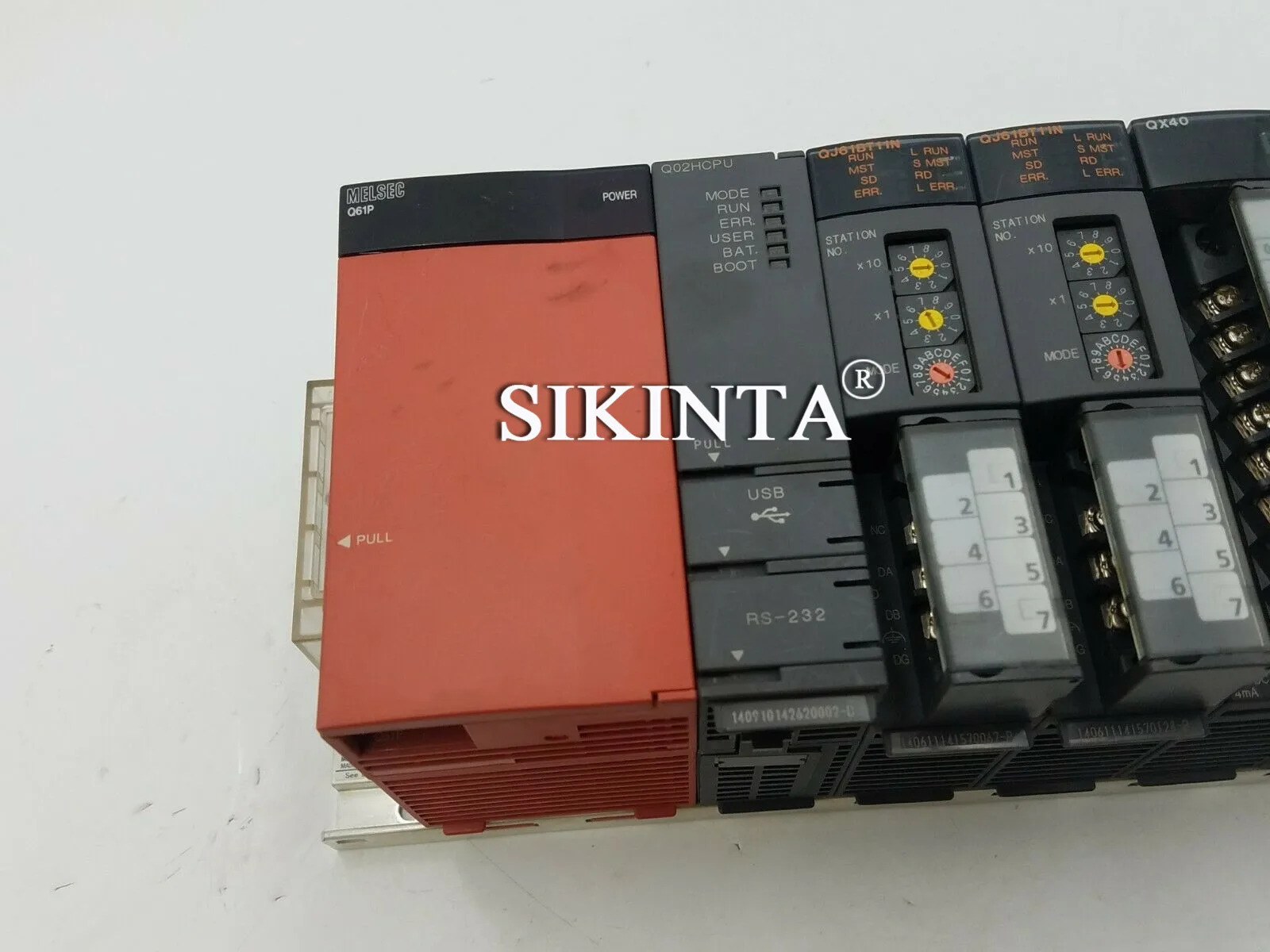 QJ71E71-100 기본 장치 완전히 리퍼