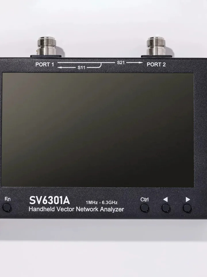 벡터 네트워크 분석기 SV6301A 1MHz-6.3GHz 7 인치 스크린 재능 분배 NanoVNA