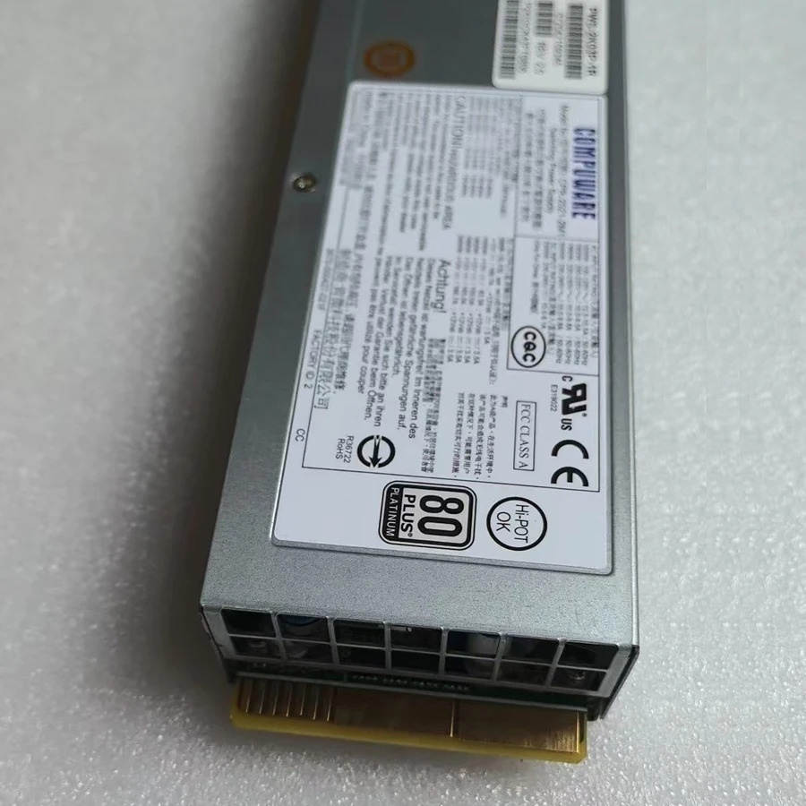 컴퓨터오리지널 스위칭 전원공급장치 CPR--2M1 PWS-2K03P-1R AC-DC 예비 PSU 2000W