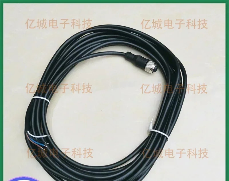 SAC-4P- 50-PUR/M12FS-1668124 직선 암 헤드 M12 4 코어 5미터 케이블