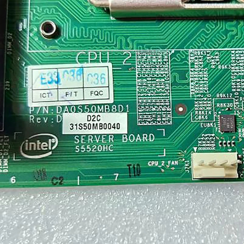 S5520HC 마더보드 LGA1366 X58 시스템 메인보드 리퍼 완료