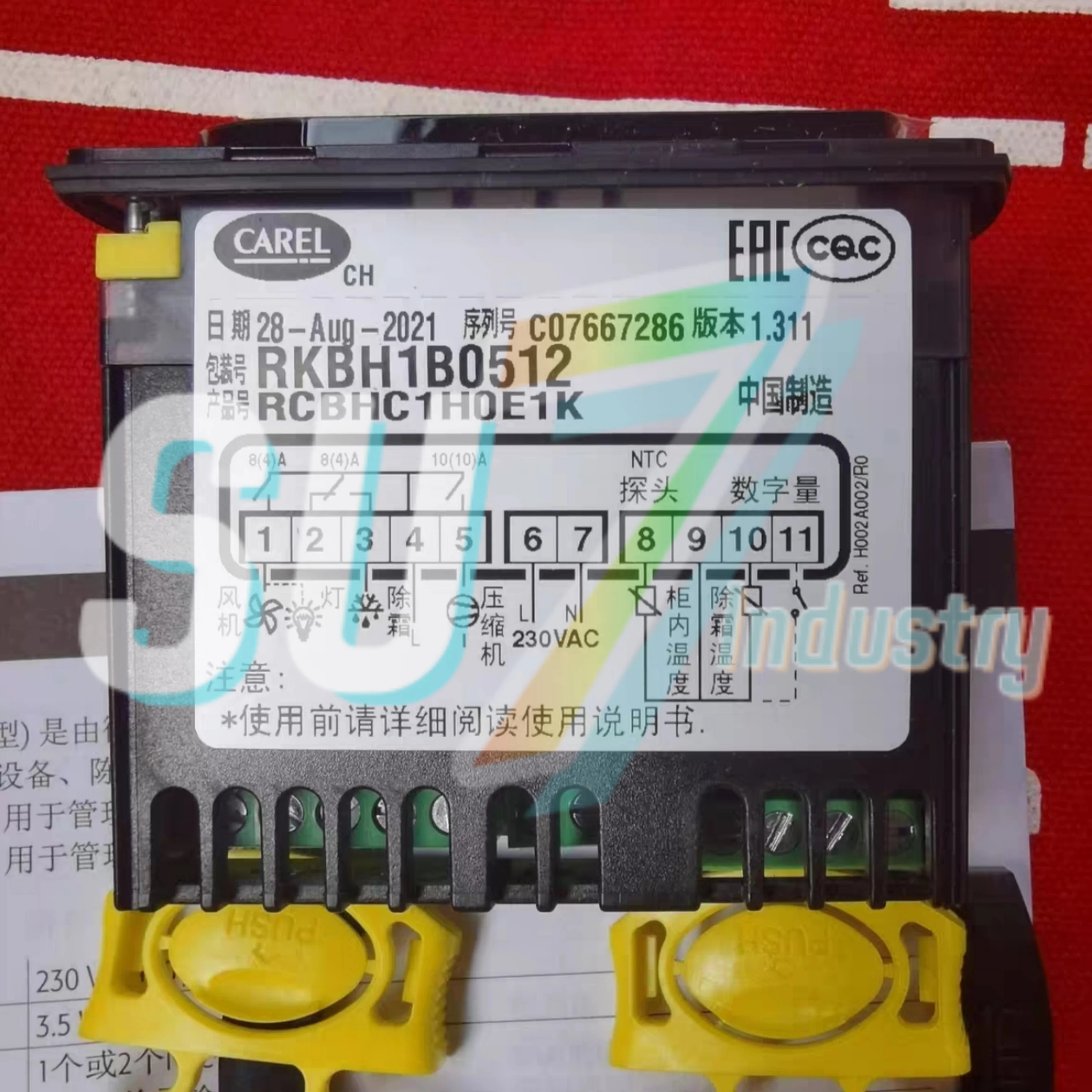 RKBH1B0512 RCBHC1H0E1K RKEZ0L0524 RCEZC1E0A0K 온도 컨트롤러 내 새