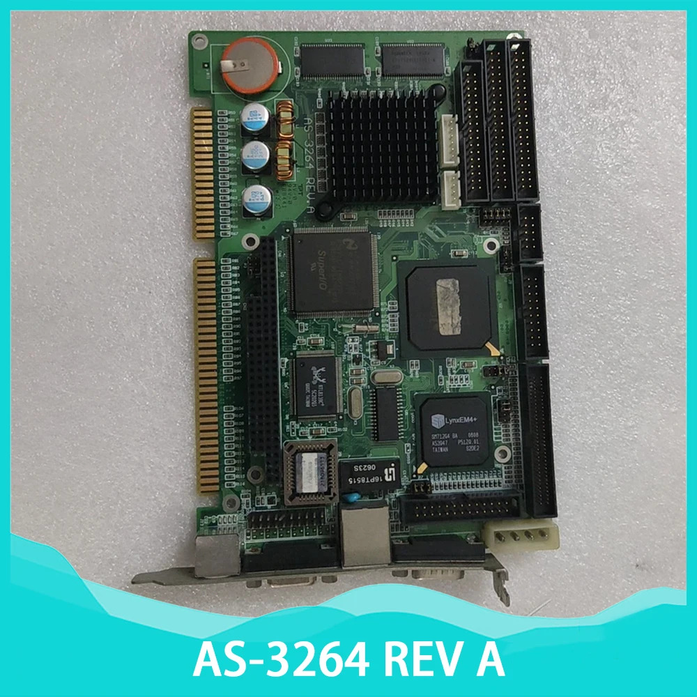 AS-3264 REV A ISA 절반 길이 산업제어 보드