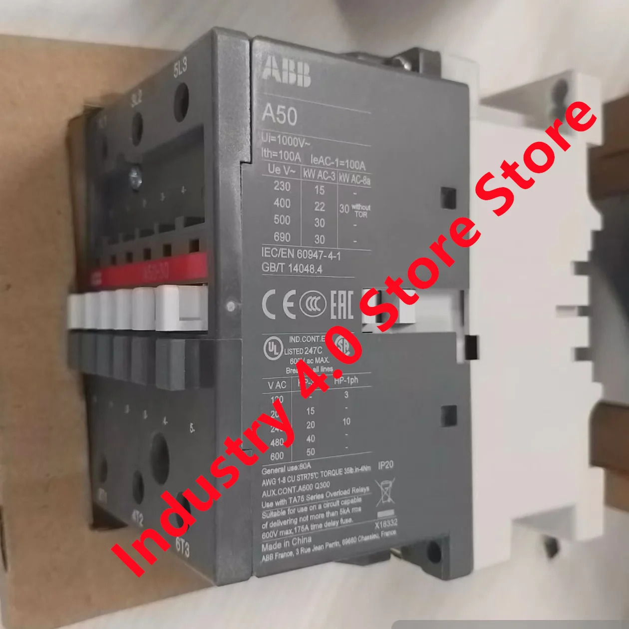 ABB A50-30-11 110V 접촉기