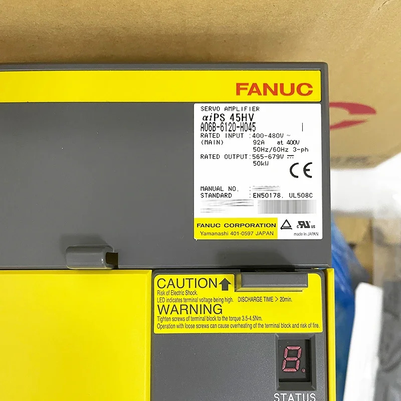 FANUC Servo Drive Amplifier Module A06B-6120-H030  A06B-6120-H045 A06B-6150-H030 A06B-6150-H045 Hig