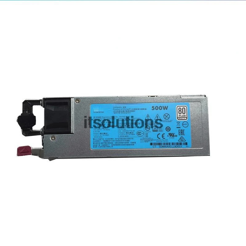 hp호환 DL360 DL380 Gen9 G9 서버500W 전원공급장치 723594-001 754377-001