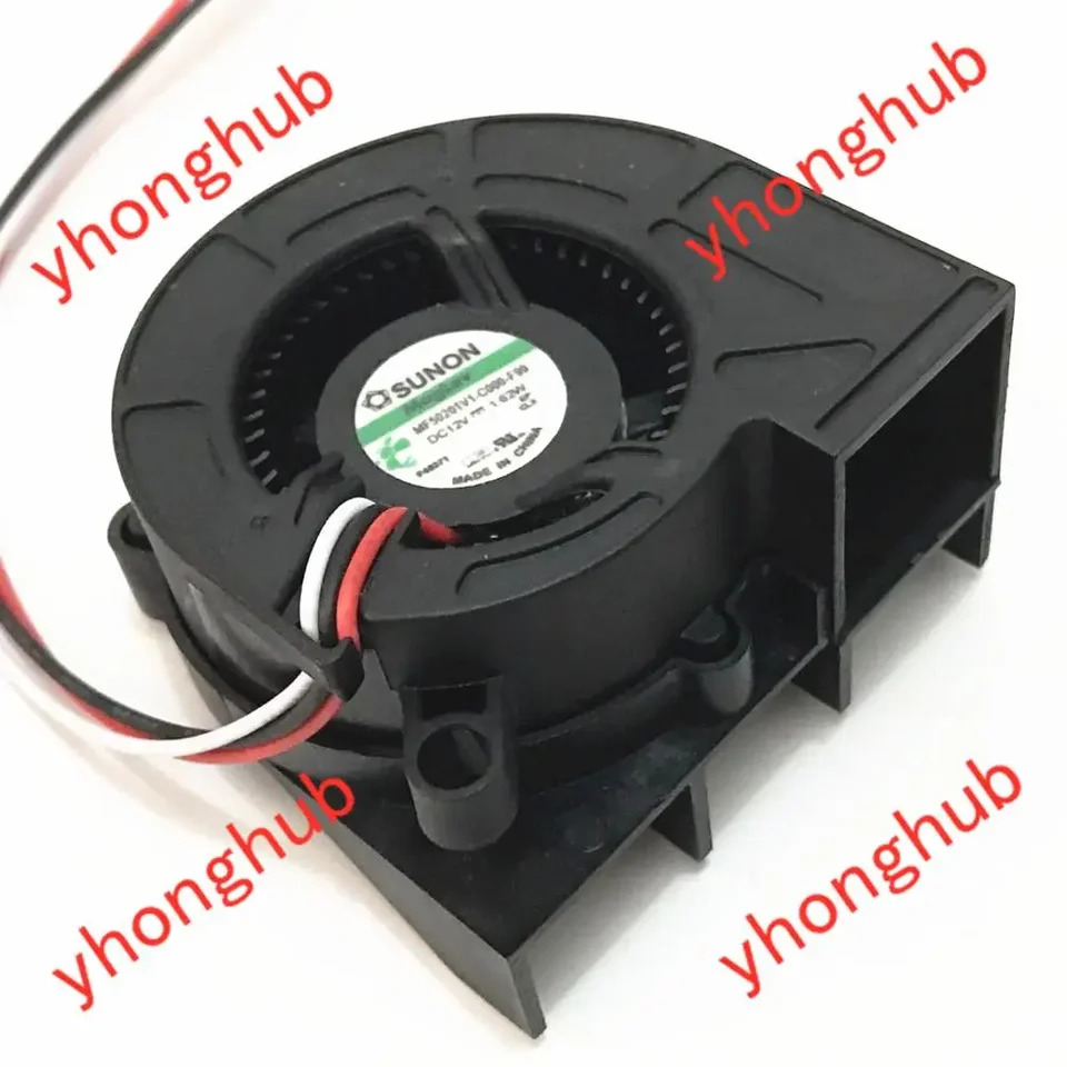 SUNON MF50201V1-C000-F99 서버 냉각팬 DC 12V 1.62W 50x50x20mm 3 선
