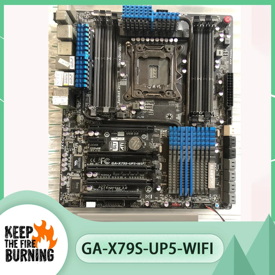 GIGA-BYTE 서버 마더보드LGA2011 GA-X79S-UP5-WIFI