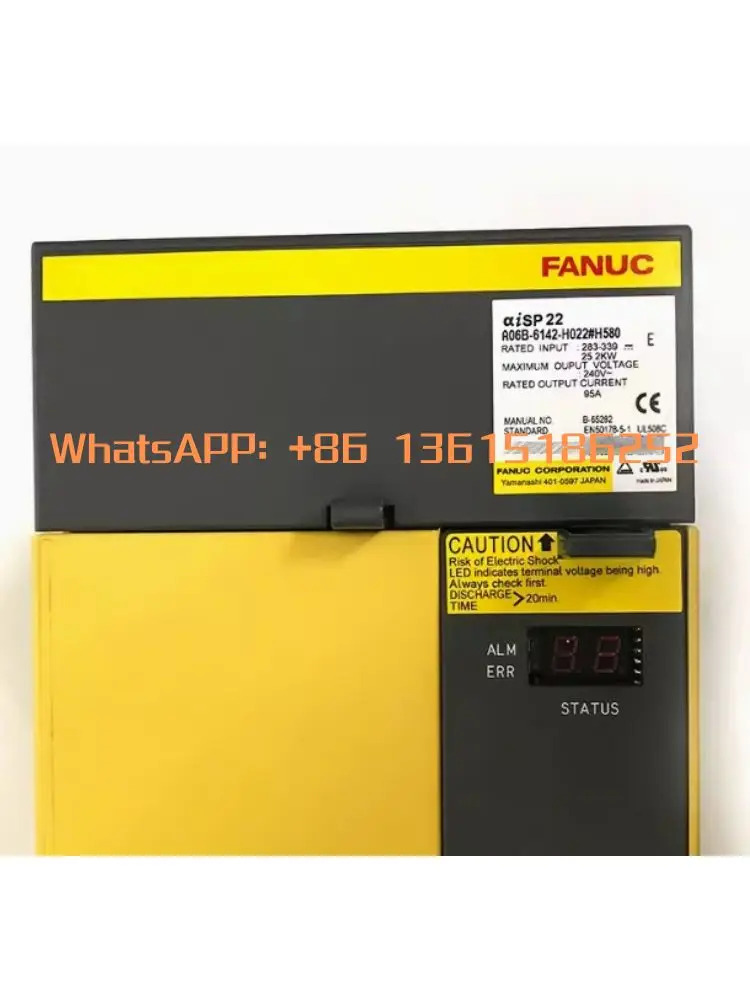 A06B-6142-H022 리퍼 드라이브 실행 기능 OK