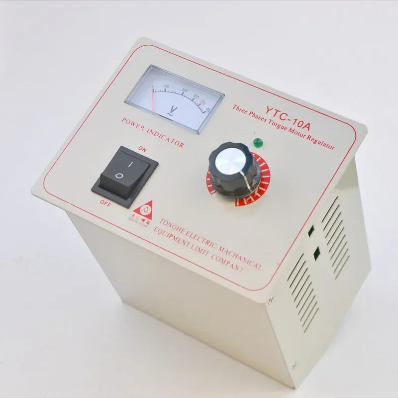 모터 컨트롤러 10A 토크 속도조절기/미터 제어판 YTC-10A 온/오프 기계 380V