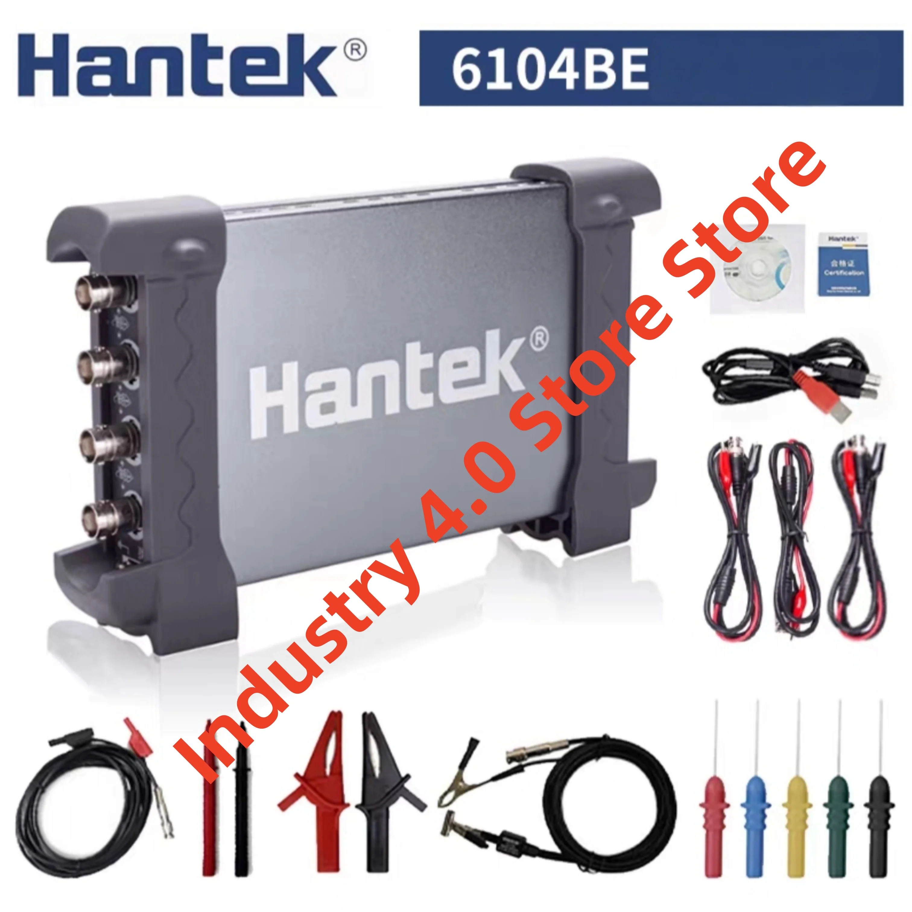 Hantek 6104BE 4채널 USB 가상 오실로스코프 원본