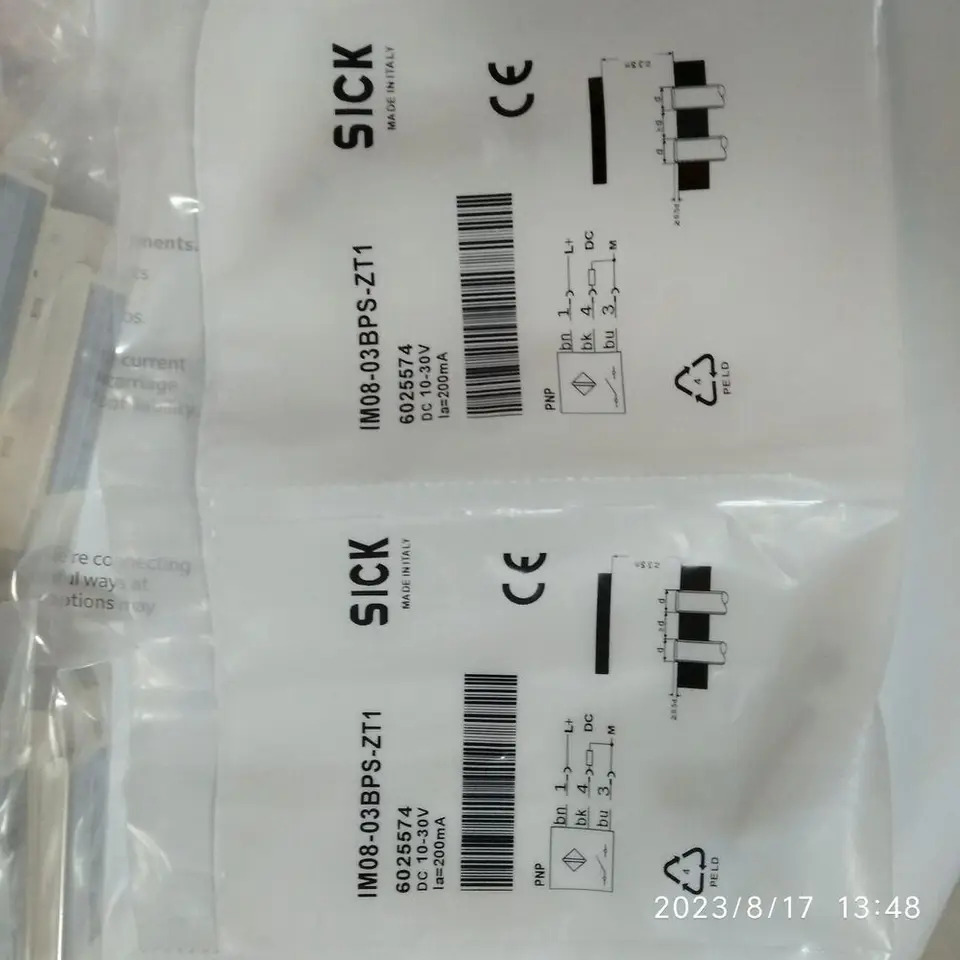 SICK 유도 센서 스위치 6025574 IM08-03BPS-ZT1
