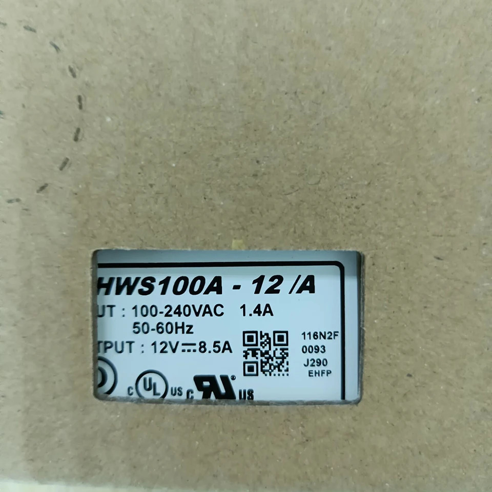 TDK-LAMBDA HWS100A-12/A 스위칭 전원공급장치 입력100-240Vac 50-60Hz 1.4A 출력 12V 8.5A