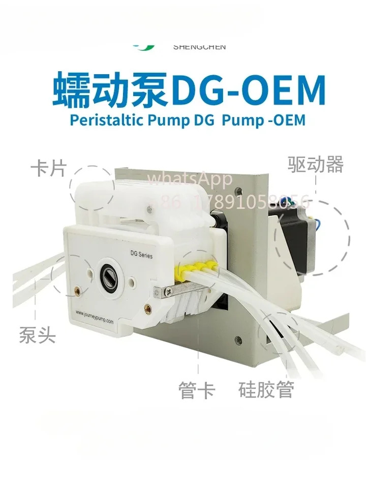 연동 펌프 OEM-DG 헤드 멀티 채널 DG 튜브 Shengchen Jianmei