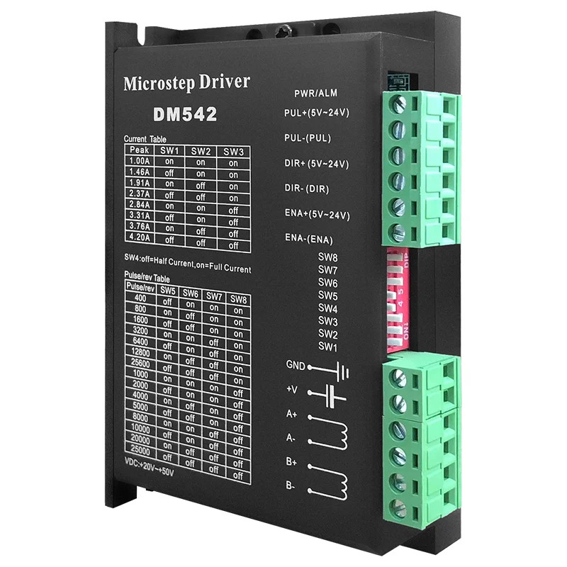 스테퍼 모터 드라이버 매칭 교체 57/86/110/130 루프 TB6600/DM542/860