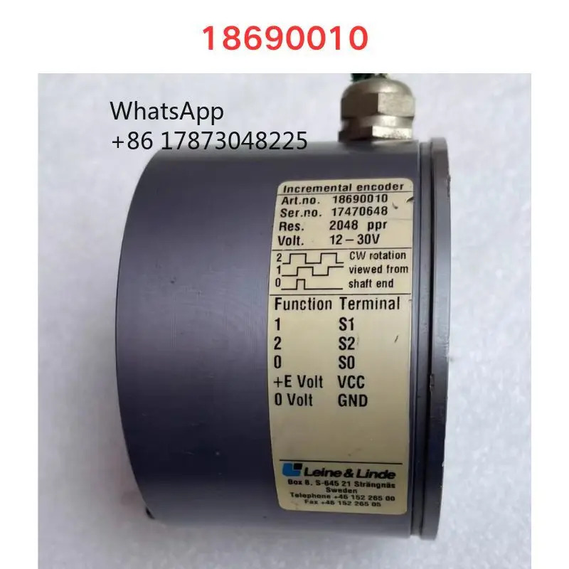 리퍼된 18690010 Leine Linde 인코더 기능 리퍼 OK