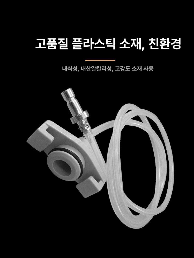 산업용 커넥터 튜브 투명 내경 배관 테프론 호스 키트 접착 주름관 케이싱 모세관 - 상세 이미지 3