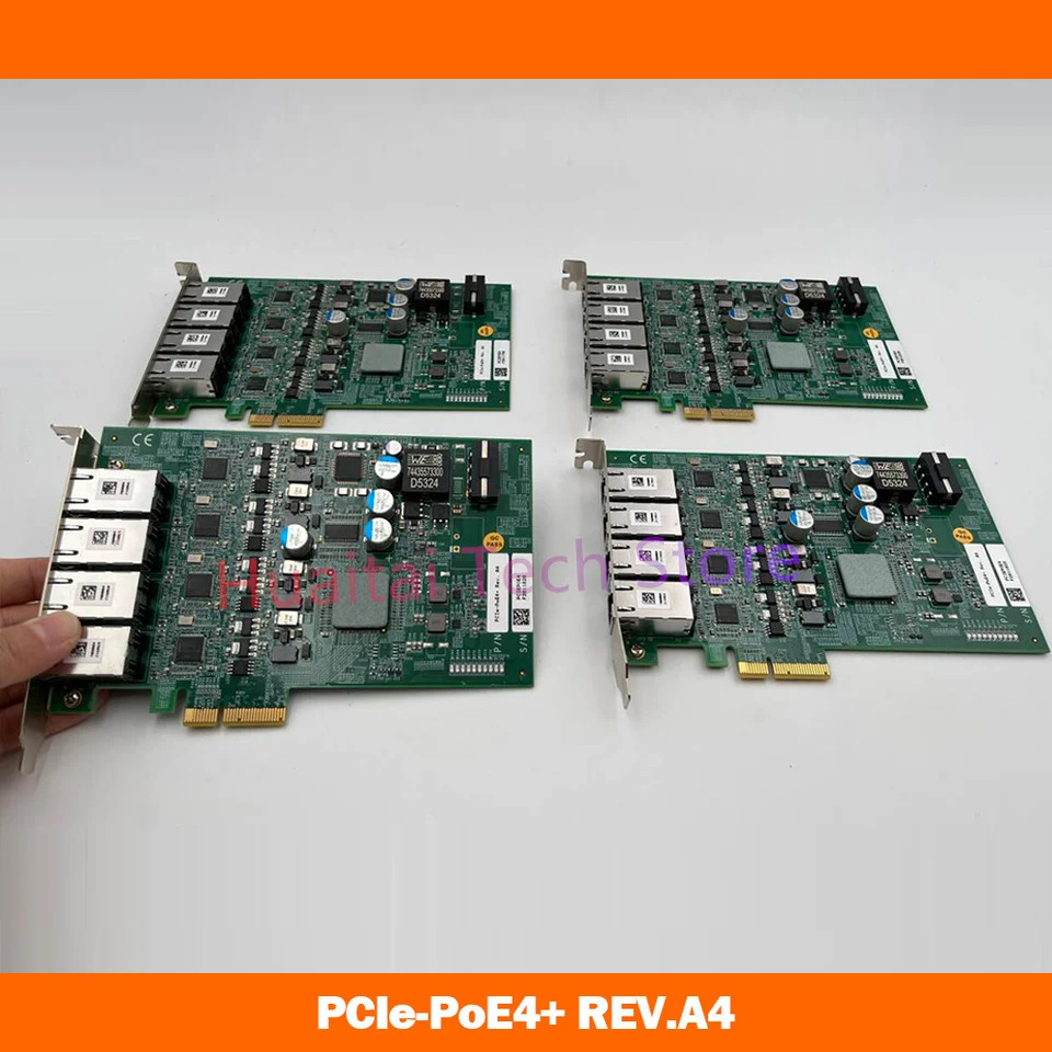Adlink 이미지 캡처 카드 PCI Express PoE PCIe-PoE4 REV.A4 4 채널