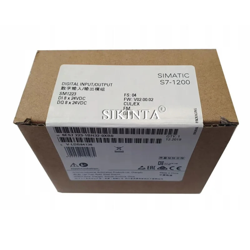 S7-1200 SM1223 디지털 확장 6AG2222-1BF32-1XB0 6ES7223-1BH32-0XB0 6AG2223-1BH32-1XB0 PLC IO 모듈 완전 리퍼