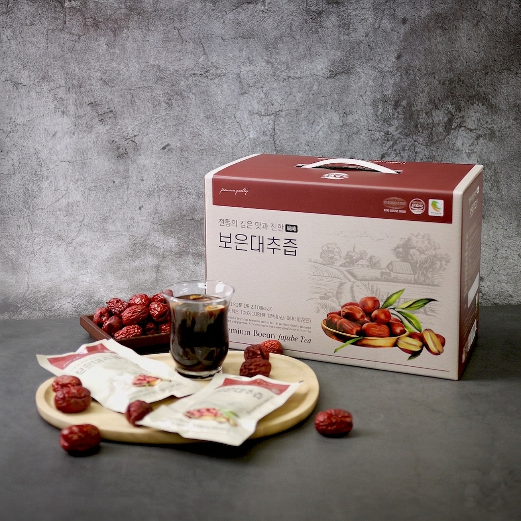 보은 대추즙 100ml x 50포 국산 대추차 엑기스 이미지 2