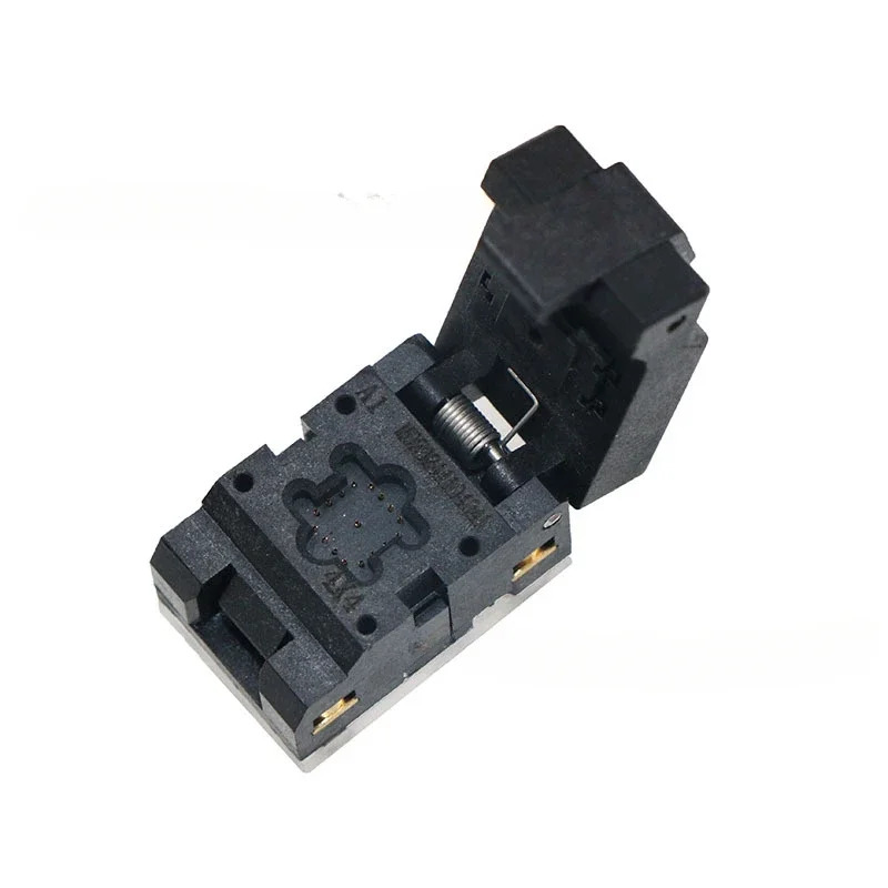 플라스틱 프로브 리퍼 시트 에이징 고정장치 QFN16-0.8mm 간격 크기 4x4mm