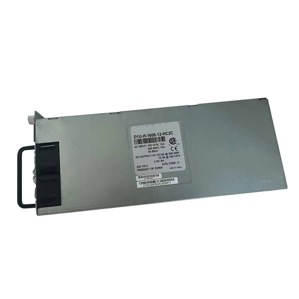 E6000 D1U-H-1600-12-HC2C 전원공급장치 600W