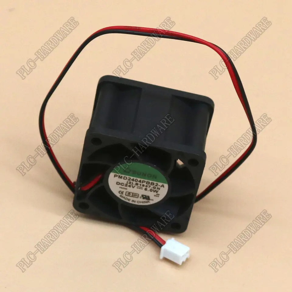 SUNON PMD2404PBB2-A 냉각팬 DC24V 6.0W 2 와이어 40mm