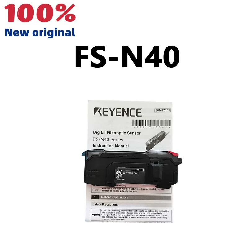 오리지널 FS-N40 광섬유 증폭기 센서 신