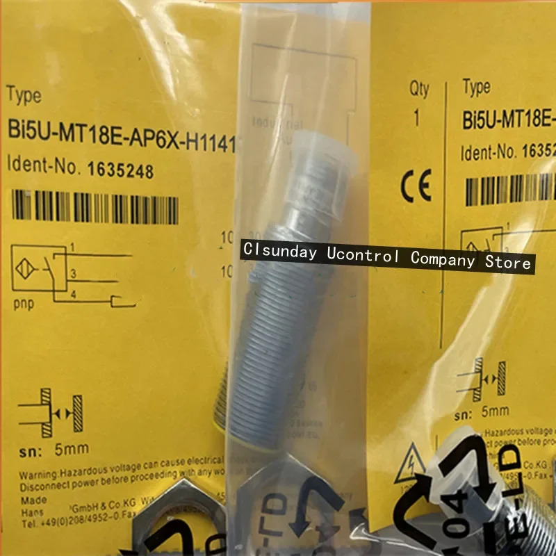 신형 스위치 BI5U-MT18E-AP6X-H1141 BI5U-MT18E-AN6X-H1141 3 개