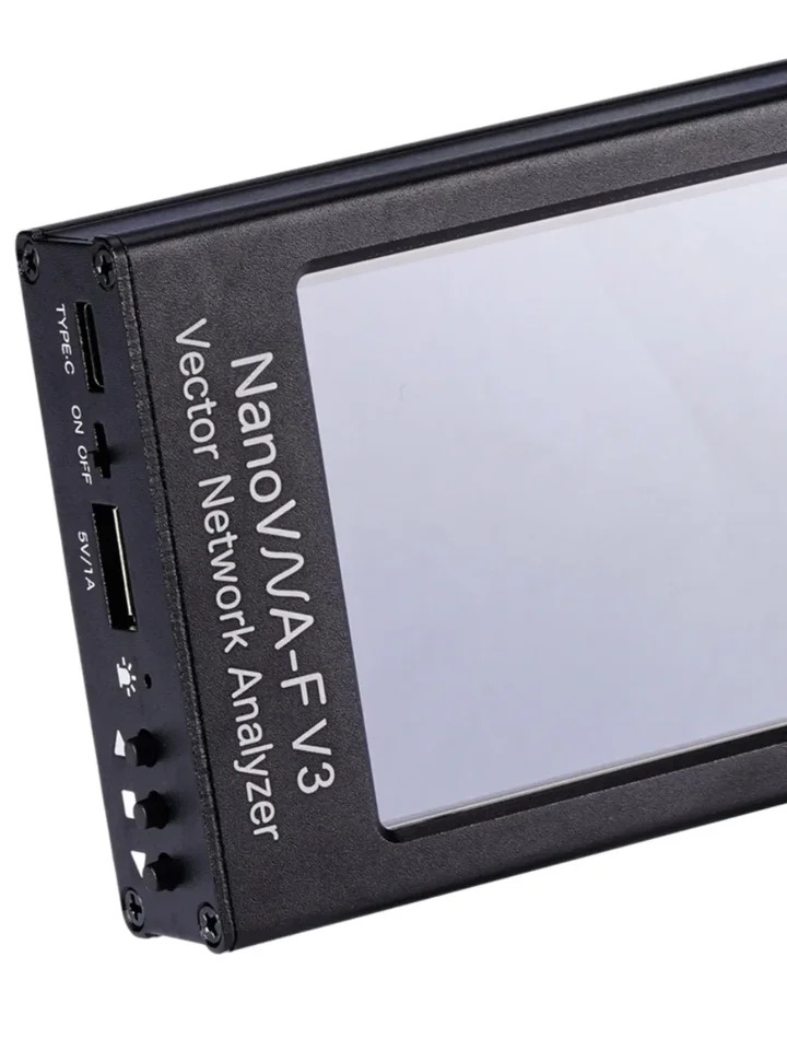 NanoVNA-F V3 벡터 네트워크 분석기 4.3 인치 HF VHF UHF SHF 탤런트 1M-6G