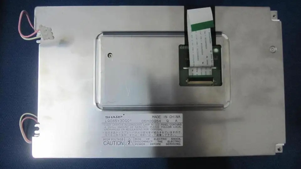 자동차 산업LCD 화면 LG085Y3DG01 8.5 인치