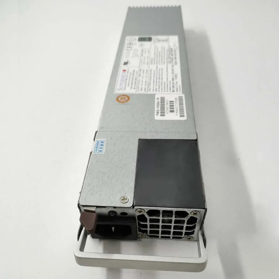 슈퍼마이크로 PWS-1K68A-1R 오리지널 잉여 전원공급장치 1600W 1U 80 플러스 티타늄