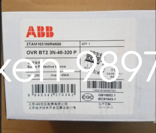 신 ABB OVR BT2 3N 40-440 P TS 서지 보호대 1PC