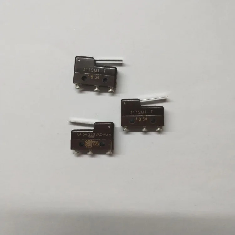 마이크로 스위치 소형 더블 스로우 SPDT 125Vac 1A 313SX2-T