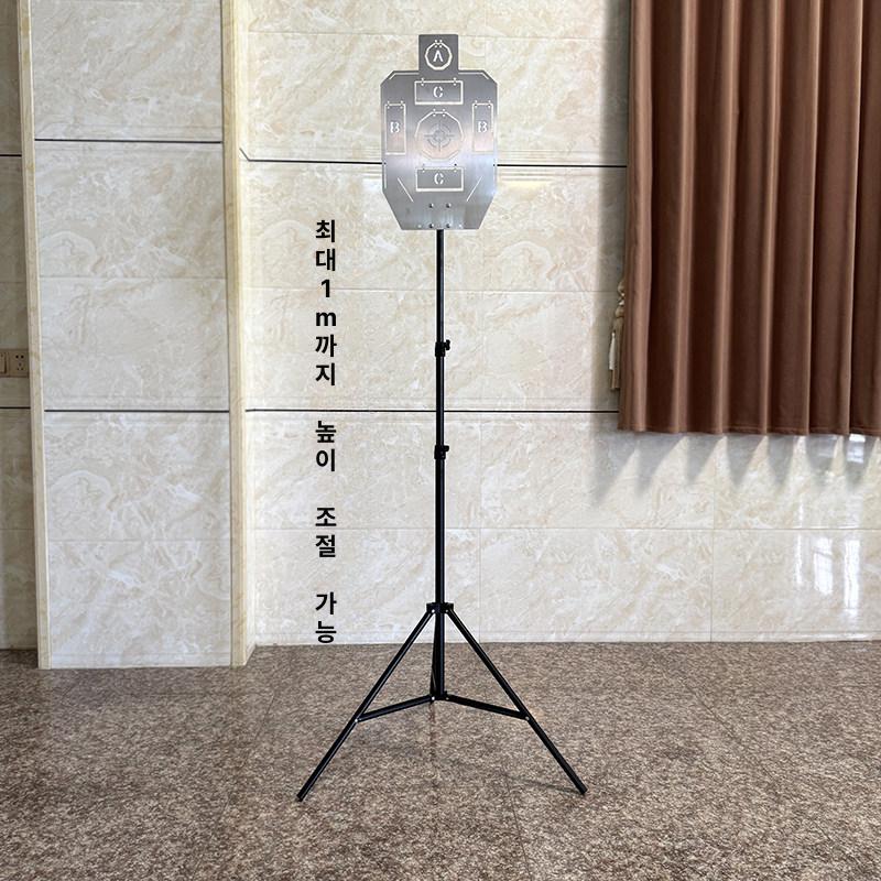 비비탄 타겟 스틸 과녁 금속 메탈 표적 반신 사격 42x26cm - 상세 이미지 2