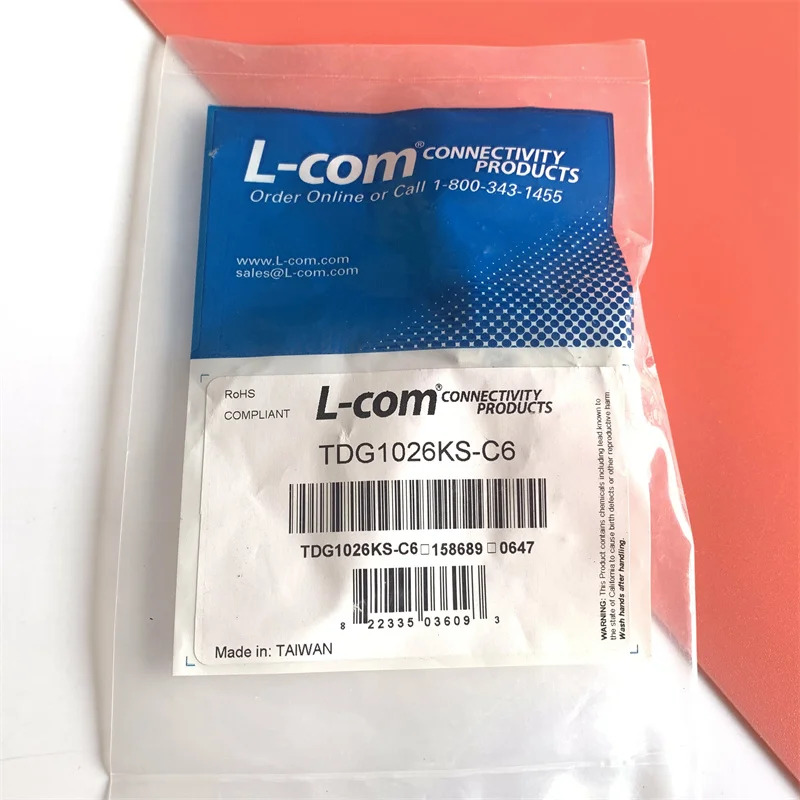 TDG1026KS-C6 L-COM 커넥터 커플러 Cat6 슈퍼 6 차폐 RJ45