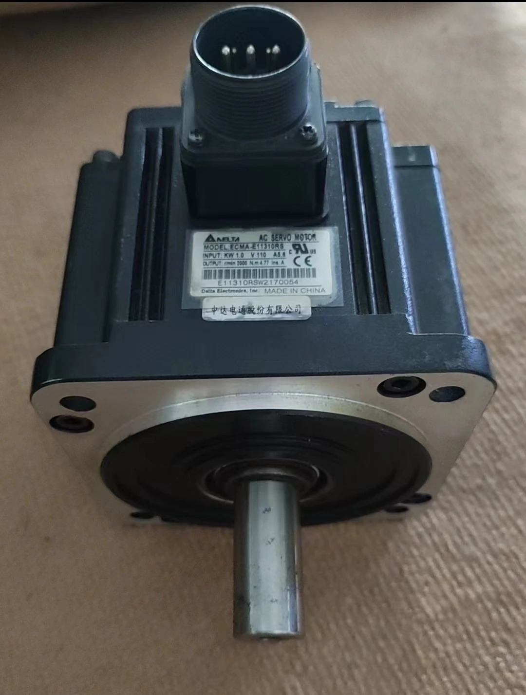 ECMA-E11310RS 리퍼 서보모터 1.0kW 기능 작동 OK